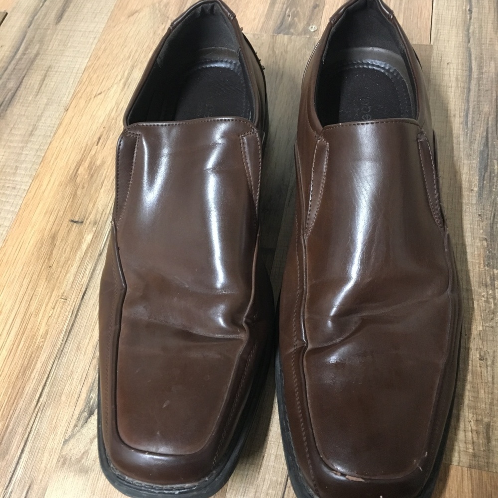 ROBERT DAVID MEN’S DRESS SHOES Black, Size 9.5